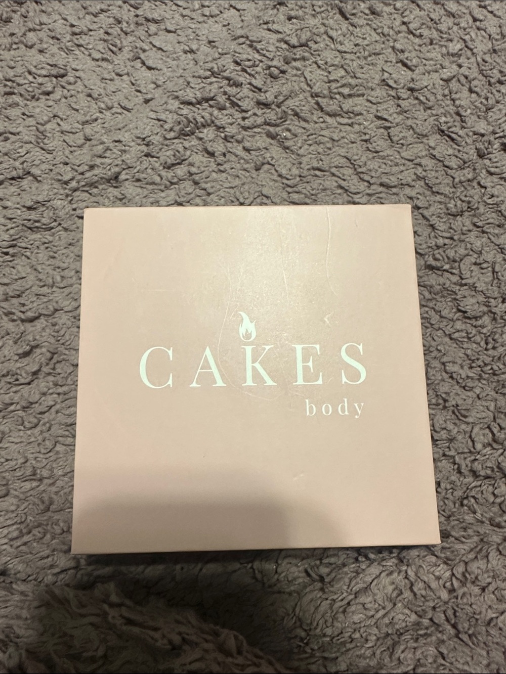 Cake Soft Blush Pink Branded Drawstring Pouch